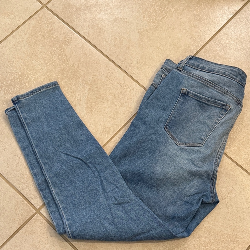 Nine West Light Blue Super Skinny Jeans